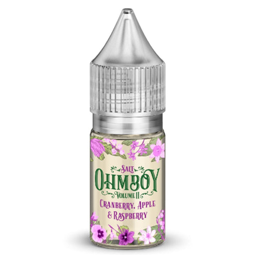 Cranberry Apple and Raspberry Ohm Boy Salts E-liquid-The Vape House