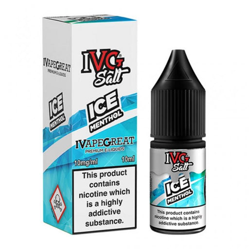 Ice Menthol Nic Salt E-liquid By IVG-The Vape House