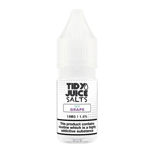 Icy Grape Nic Salts E-liquid by Tidy Juice-The Vape House