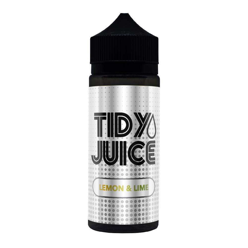 Lemon and Lime E-Liquid By Tidy Juice 100ml Shortfill-The Vape House