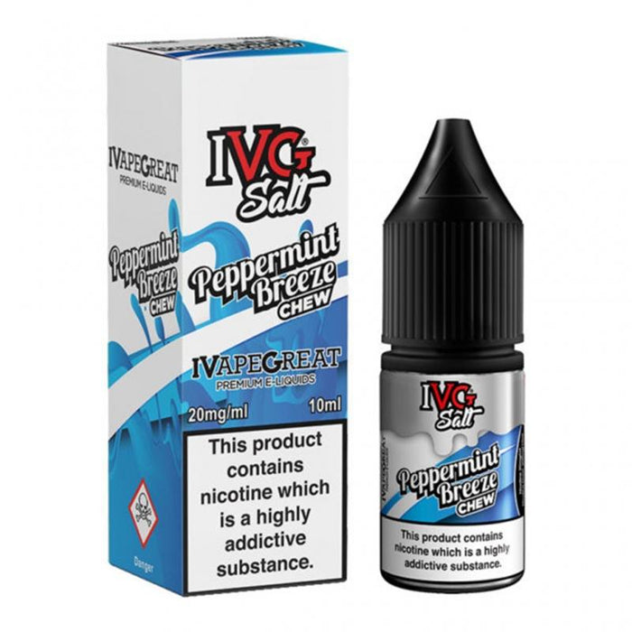 Peppermint Breeze Nic Salt E-liquid By IVG-The Vape House