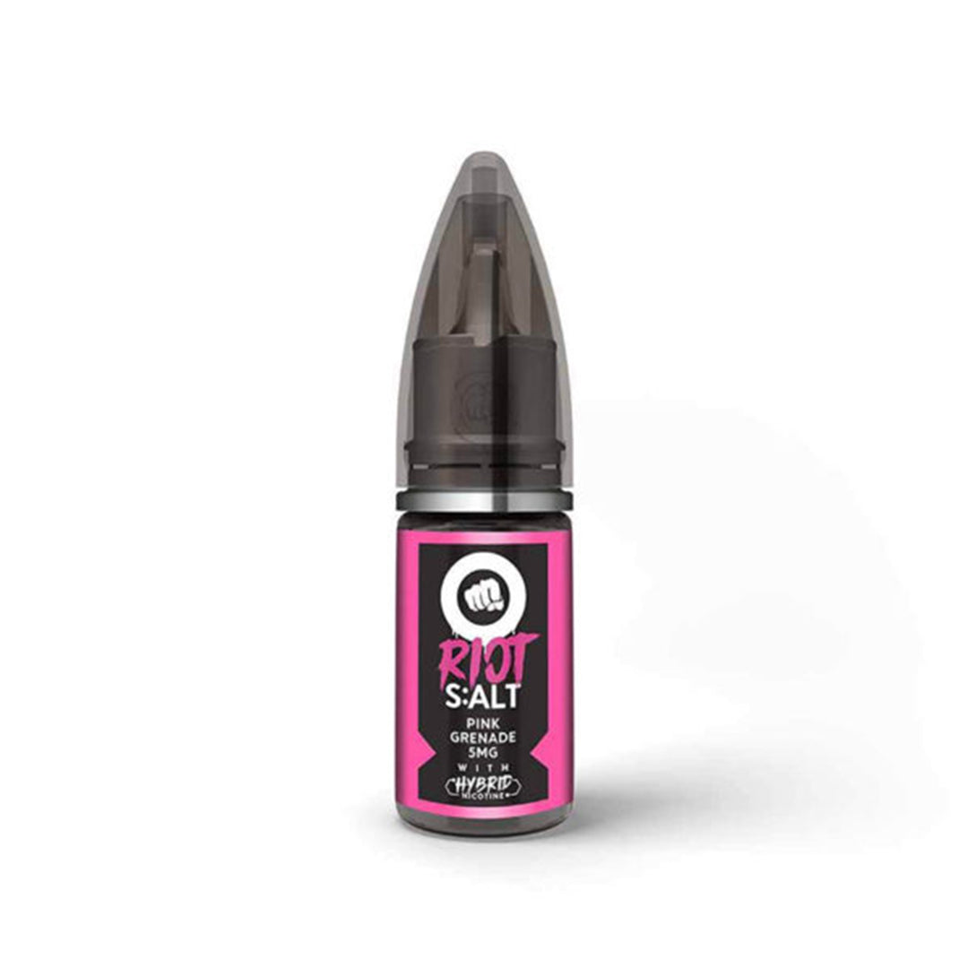 Pink Grenade Salts E-liquid by Riot Squad