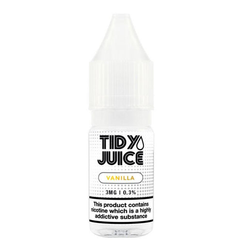 Vanilla E-liquid by Tidy Juice 10mls-The Vape House
