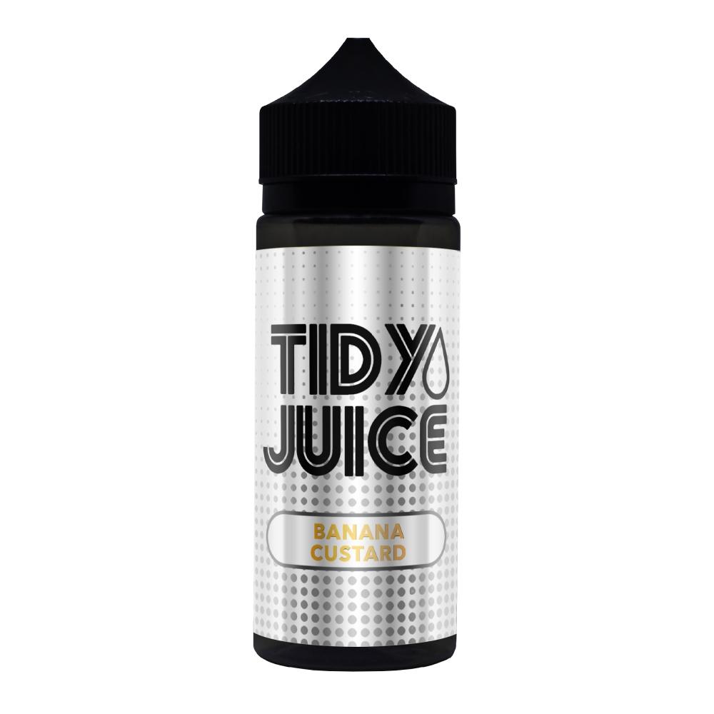 Banana Custard E-liquid by Tidy Juice - 100ml Shortfill Banana Custard E-liquid by Tidy Juice - 100ml Shortfill