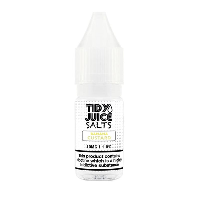 Banana Custard Nic Salt E - liquid by Tidy Juice - The Vape House