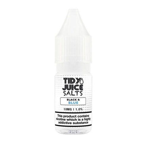 Black and Blue Nic Salts E - liquid by Tidy Juice - The Vape House