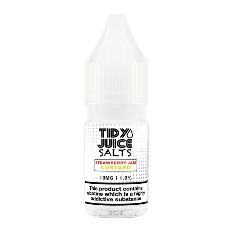Strawberry Jam Custard Nic Salts E - liquid by Tidy Juice - The Vape House